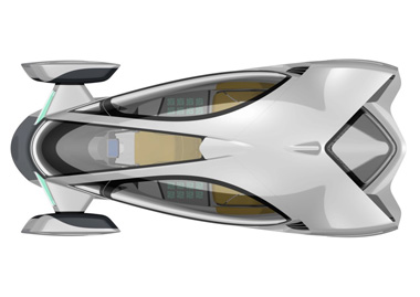 Concept EV top view