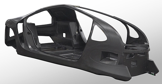 EV cfrp carbon chassis monocoque